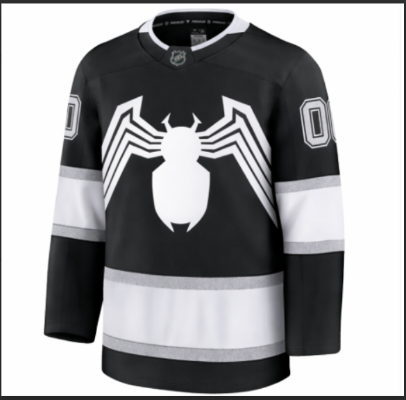 Men 2026 NHL black jersey